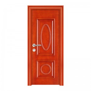 Kina wpc dörrhud Måla träsvinga inre dörr ljudisolerade mögelsäkra dörrar med lås